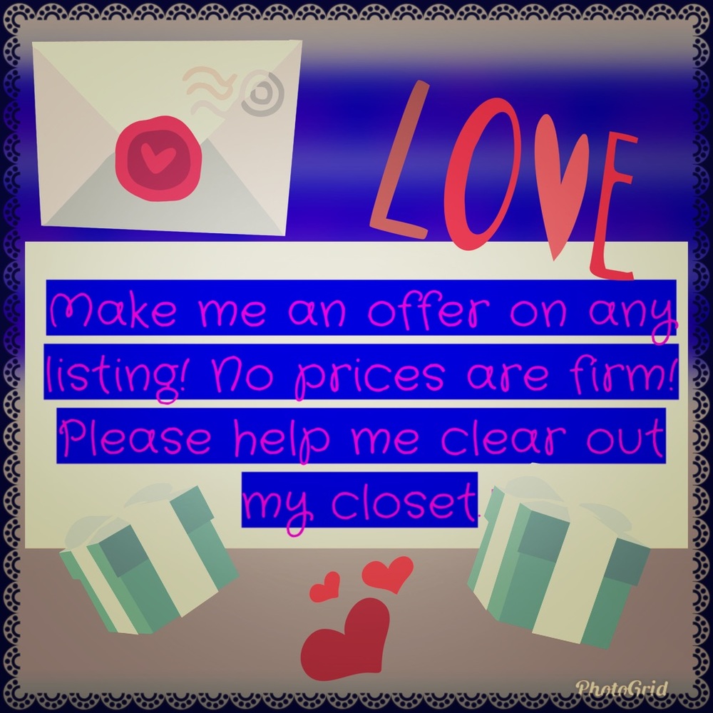 MAKE ME AN OFFER!!